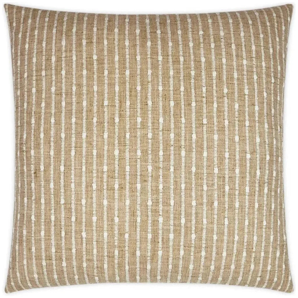 Kemp Harvest Stripes Tan Large Throw Pillow Insert