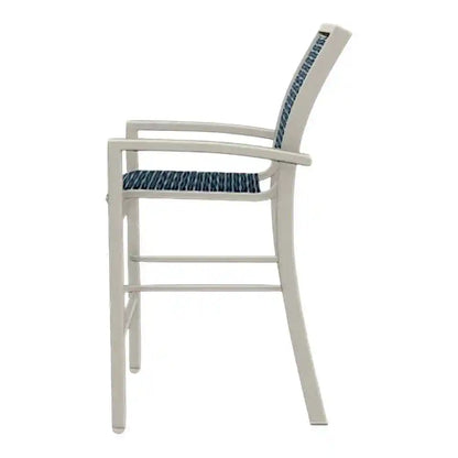 Kendall Sling Balcony Height Stacking Outdoor Arm Chair