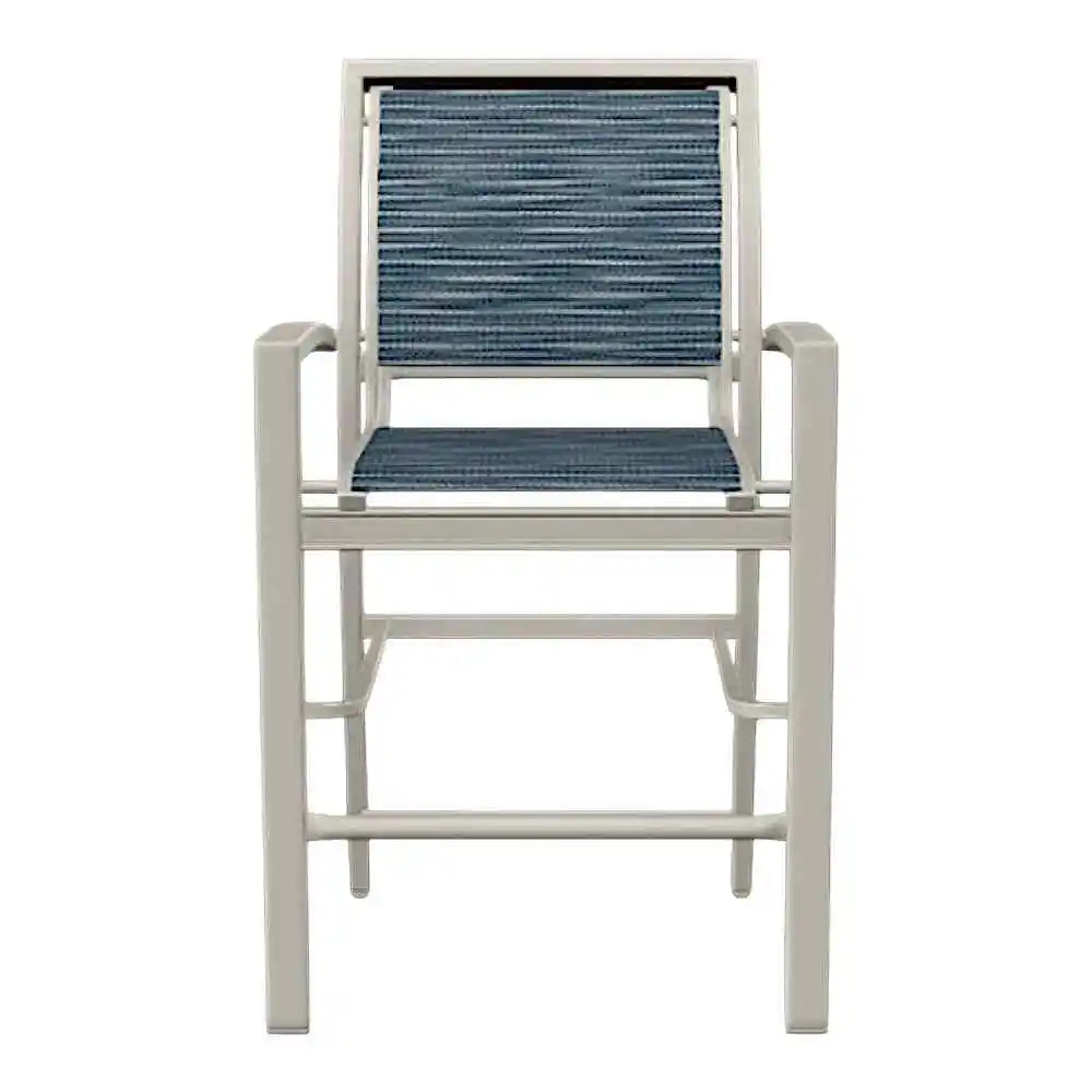 Kendall Sling Balcony Height Stacking Outdoor Arm Chair