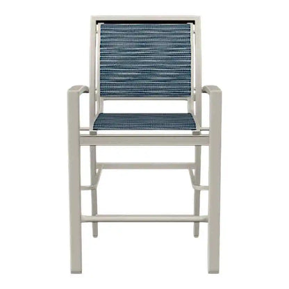 Kendall Sling Balcony Height Stacking Outdoor Arm Chair