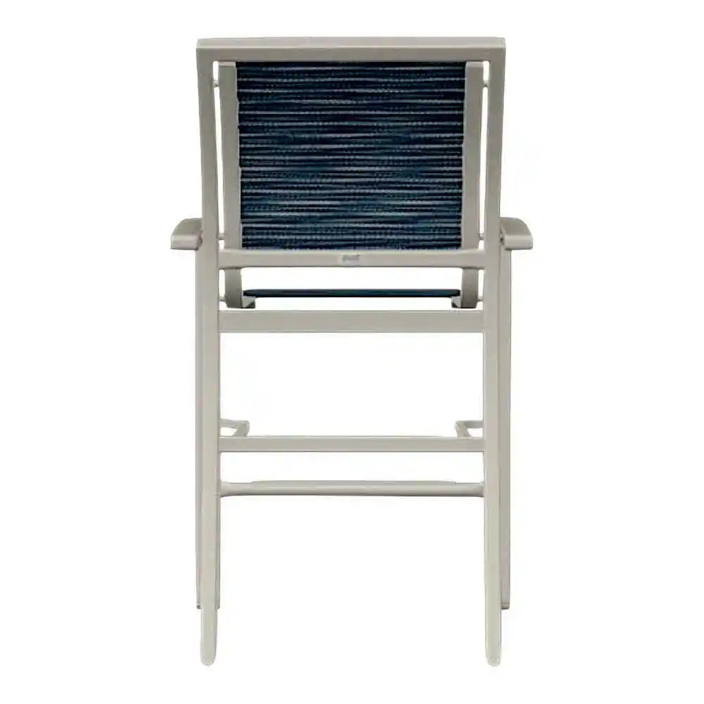 Kendall Sling Balcony Height Stacking Outdoor Arm Chair