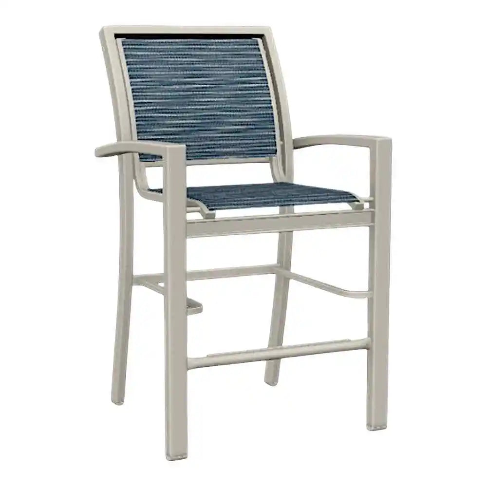 Kendall Sling Balcony Height Stacking Outdoor Arm Chair