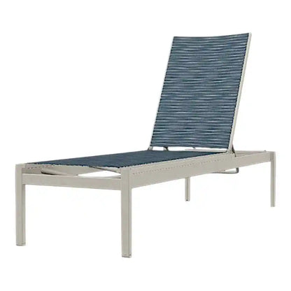 Kendall Sling Lay-flat Stacking Armless Outdoor Chaise
