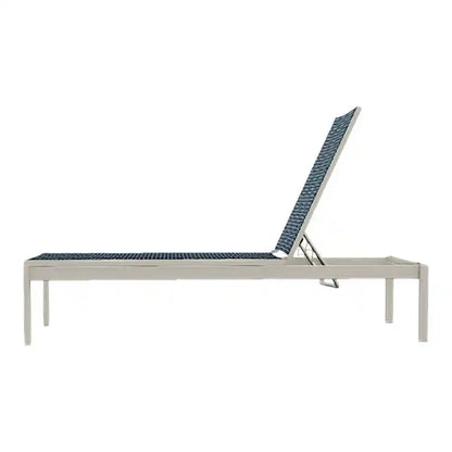 Kendall Sling Lay-flat Stacking Armless Outdoor Chaise