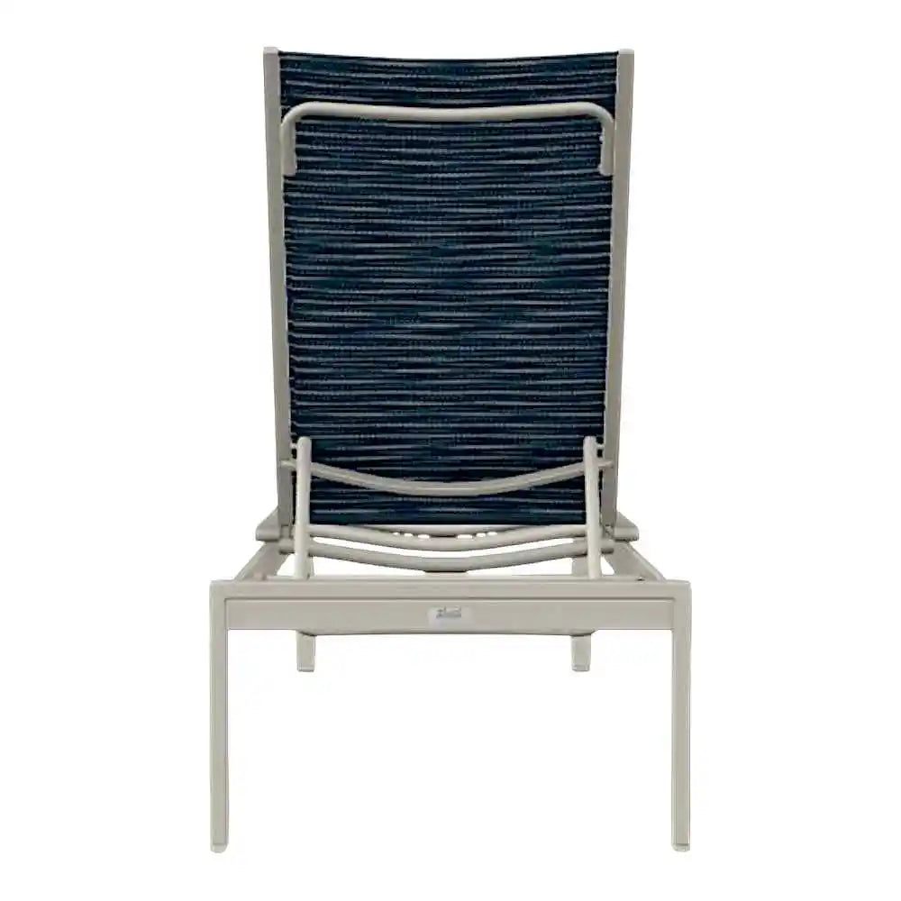 Kendall Sling Lay-flat Stacking Armless Outdoor Chaise