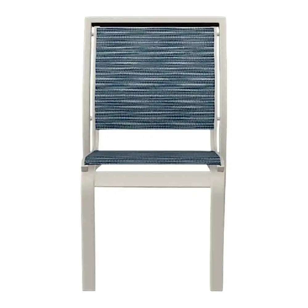 Kendall Sling Stacking Armless Outdoor Cafe Chair