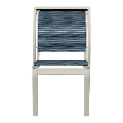 Kendall Sling Stacking Armless Outdoor Cafe Chair