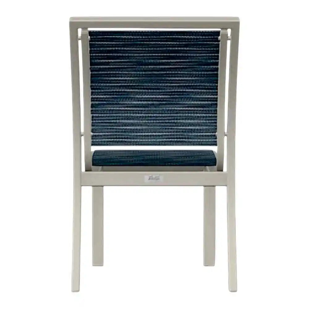 Kendall Sling Stacking Armless Outdoor Cafe Chair