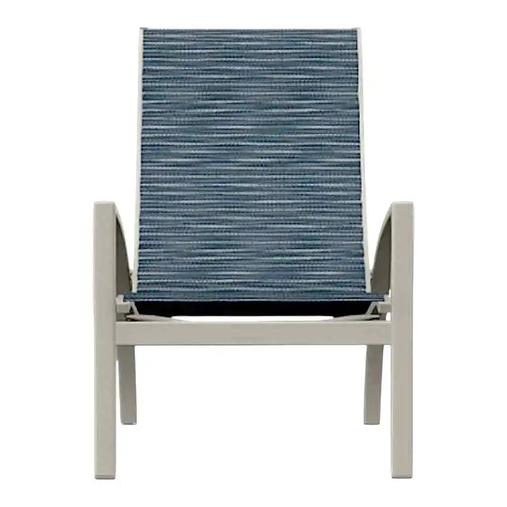 Kendall Sling Stacking Chat Height Outdoor Chair