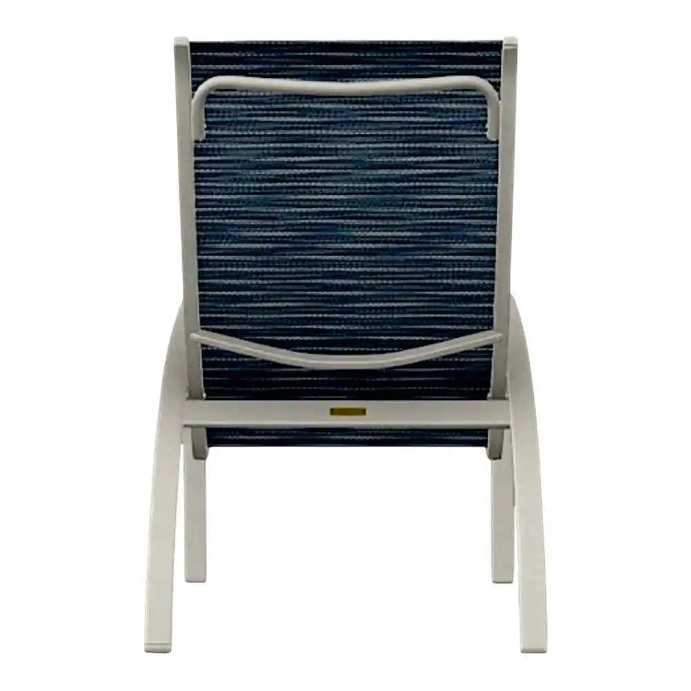 Kendall Sling Stacking Chat Height Outdoor Chair