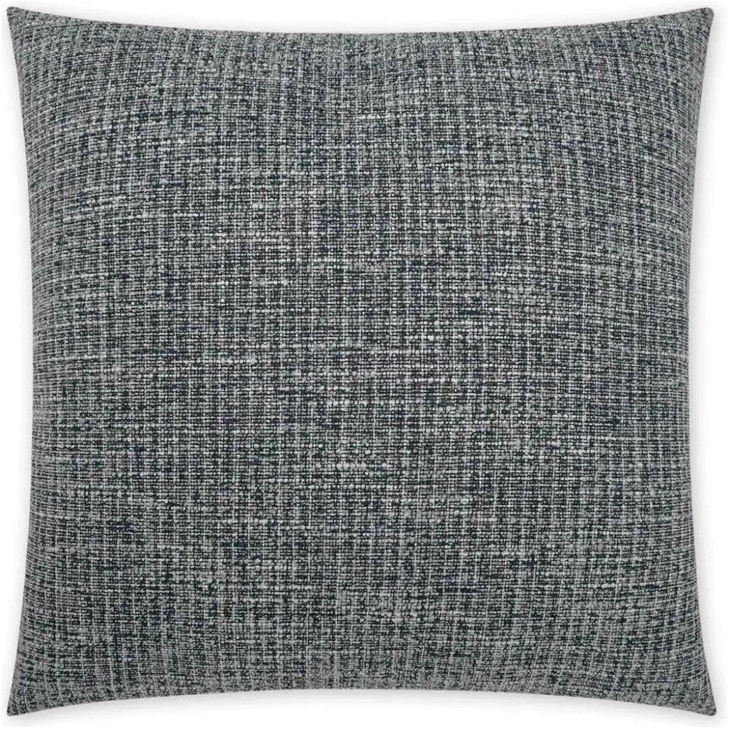 Kensington Black Solid Black Large Throw Pillow