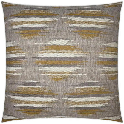 Kenzo Gold Circular Dots Gold Large Throw Pillow Insert
