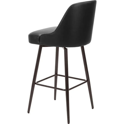 Keppel Faux Leather Swivel Barstool