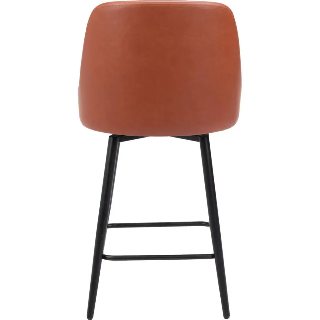 Keppel Swivel Counter Stool Brown