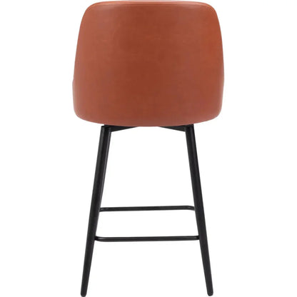 Keppel Swivel Counter Stool Brown
