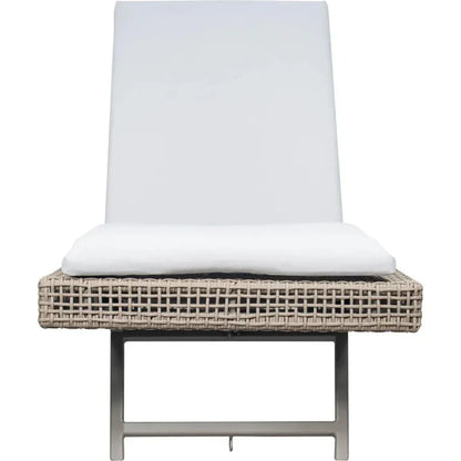 Keys Pool Chaise 2PC Light Gray Outdoor Lounge Sets
