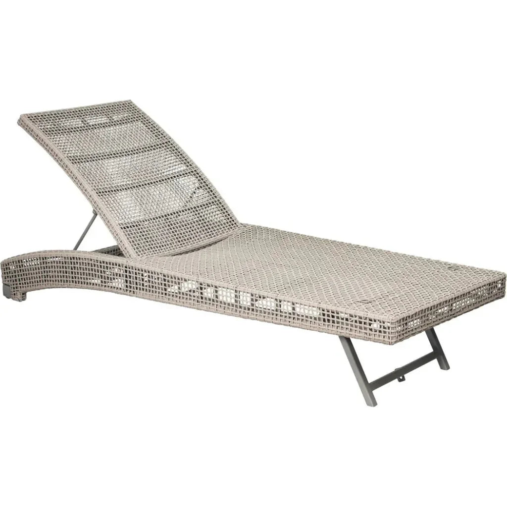 Keys Pool Chaise 2PC Light Gray Outdoor Lounge Sets