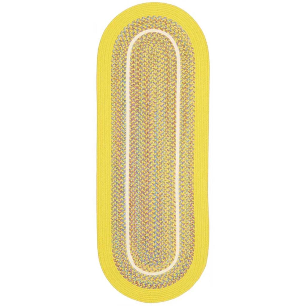 Kids' Isle Braided Runner Reversible Area Rugs