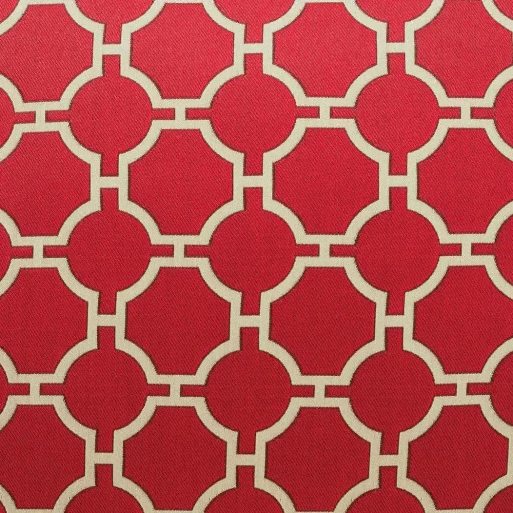 Kinder Red Throw Pillow With Insert