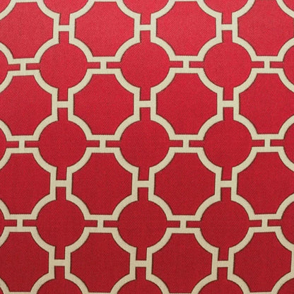 Kinder Red Throw Pillow With Insert