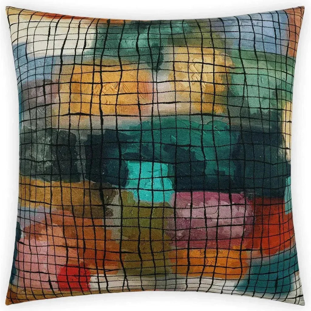 Klee Multi Color Throw Pillow With Insert