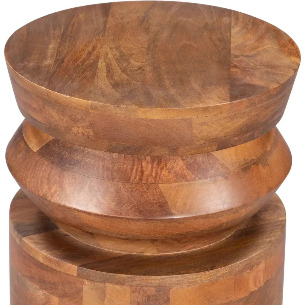 Kollam Side Table Brown