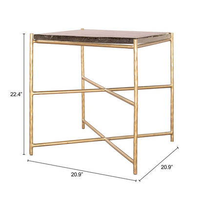 Kove Iron Frame Side Table