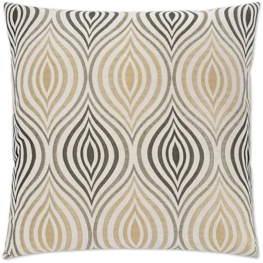 Koza Brown Throw Pillow With Insert