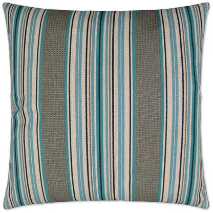 Kreiger Blue Throw Pillow With Insert