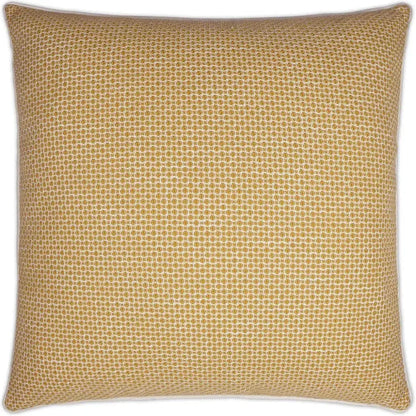 Kristal Saffron Yellow Large Throw Pillow Insert