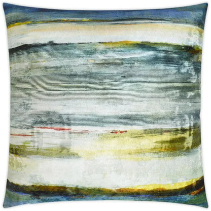 Kula Blue Throw Pillow With Insert