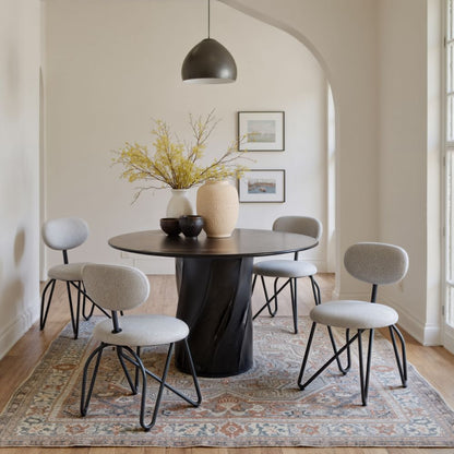 Kuro Round Dining Table