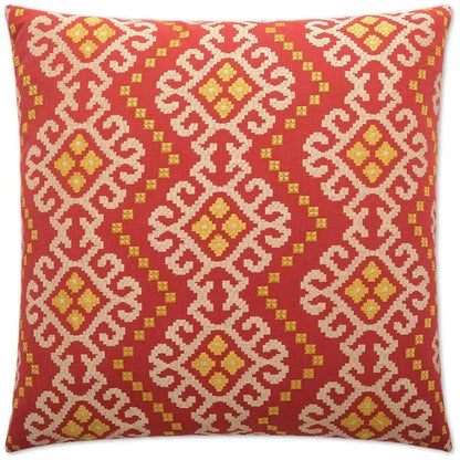 Kurta Red Throw Pillow With Insert