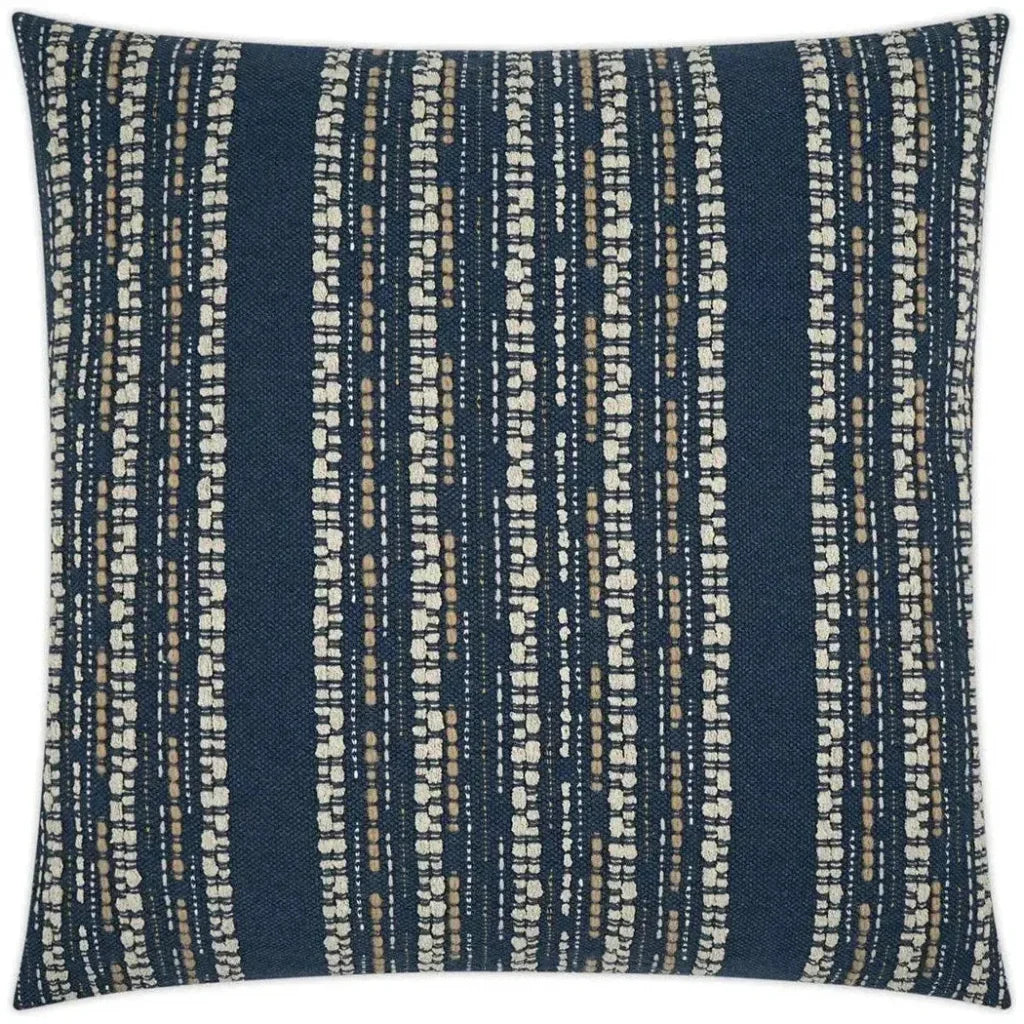 Kyra Navy Global Navy Large Throw Pillow Insert