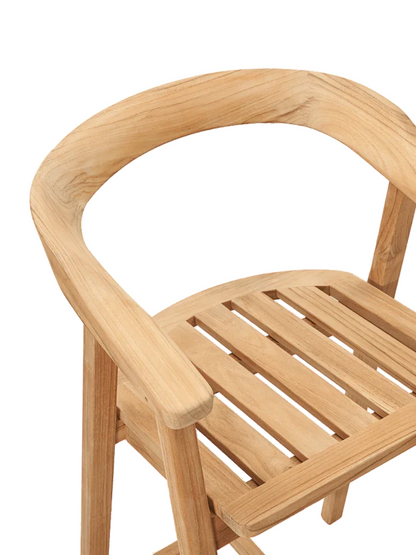 La Costa Patio Barrel Back Counter Height Armchair