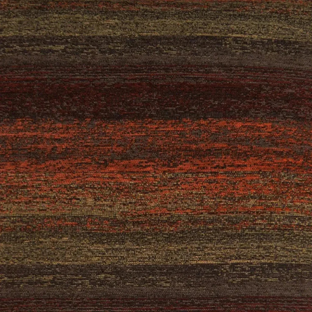 Landscape Spice Red Throw Pillow With Insert