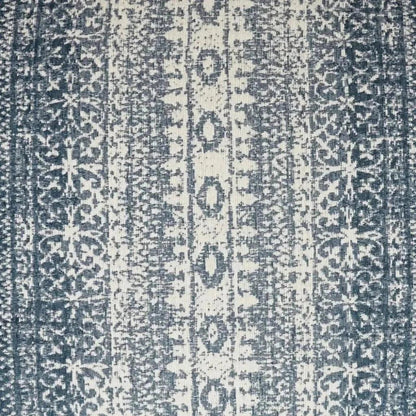 Laplander Blue Throw Pillow With Insert
