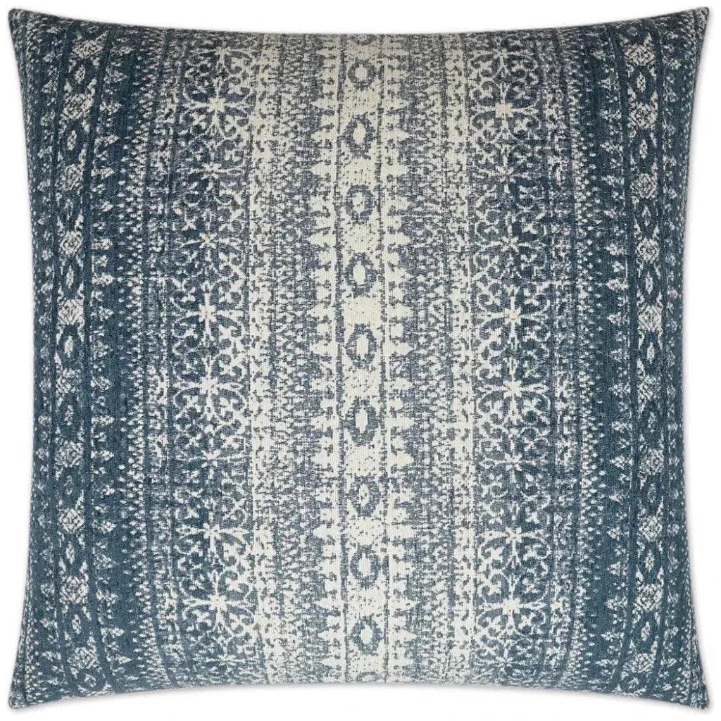 Laplander Blue Throw Pillow With Insert
