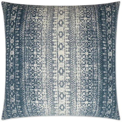 Laplander Blue Throw Pillow With Insert