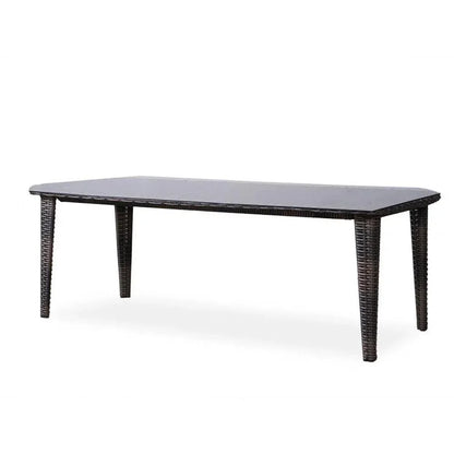 Largo 88" Rectangular Dining Table All Weather Wicker