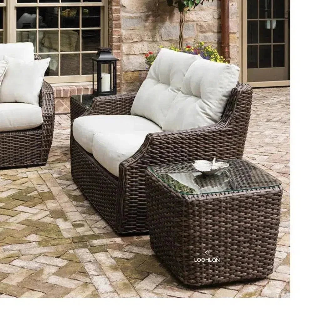 Largo Loveseat All Weather Wicker Furniture Made USA