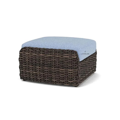 Largo Ottoman All Weather Wicker Furniture Made USA