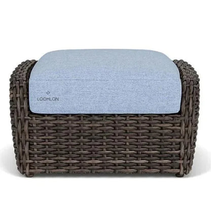 Largo Ottoman All Weather Wicker Furniture Made USA