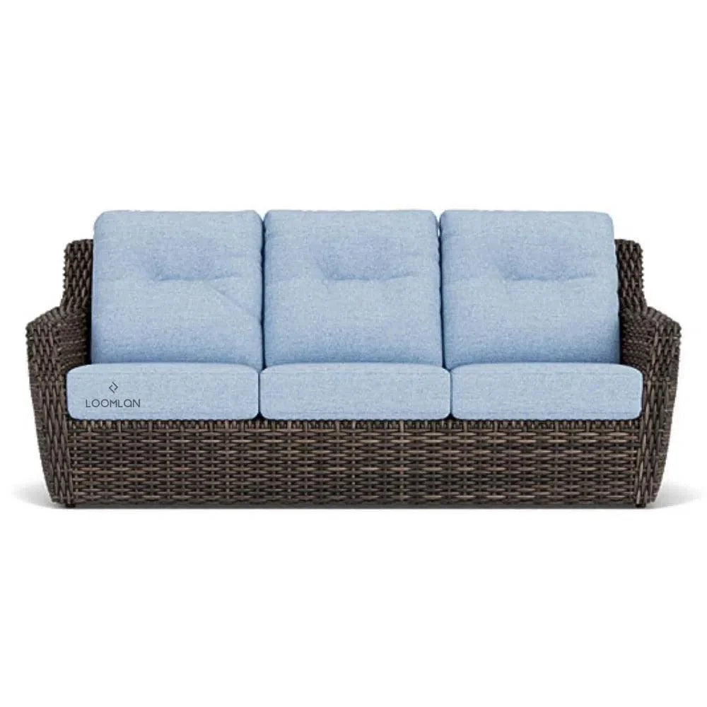 Largo Sofa All Weather Wicker Furniture Made USA