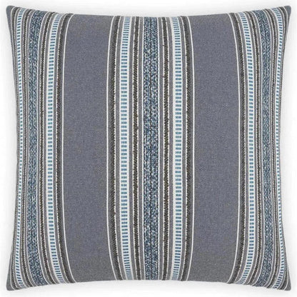 Larsen Indigo Blue Throw Pillow With Insert