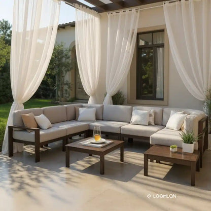 Larssen Deep Seat Armless Single Seat Outdoor Section