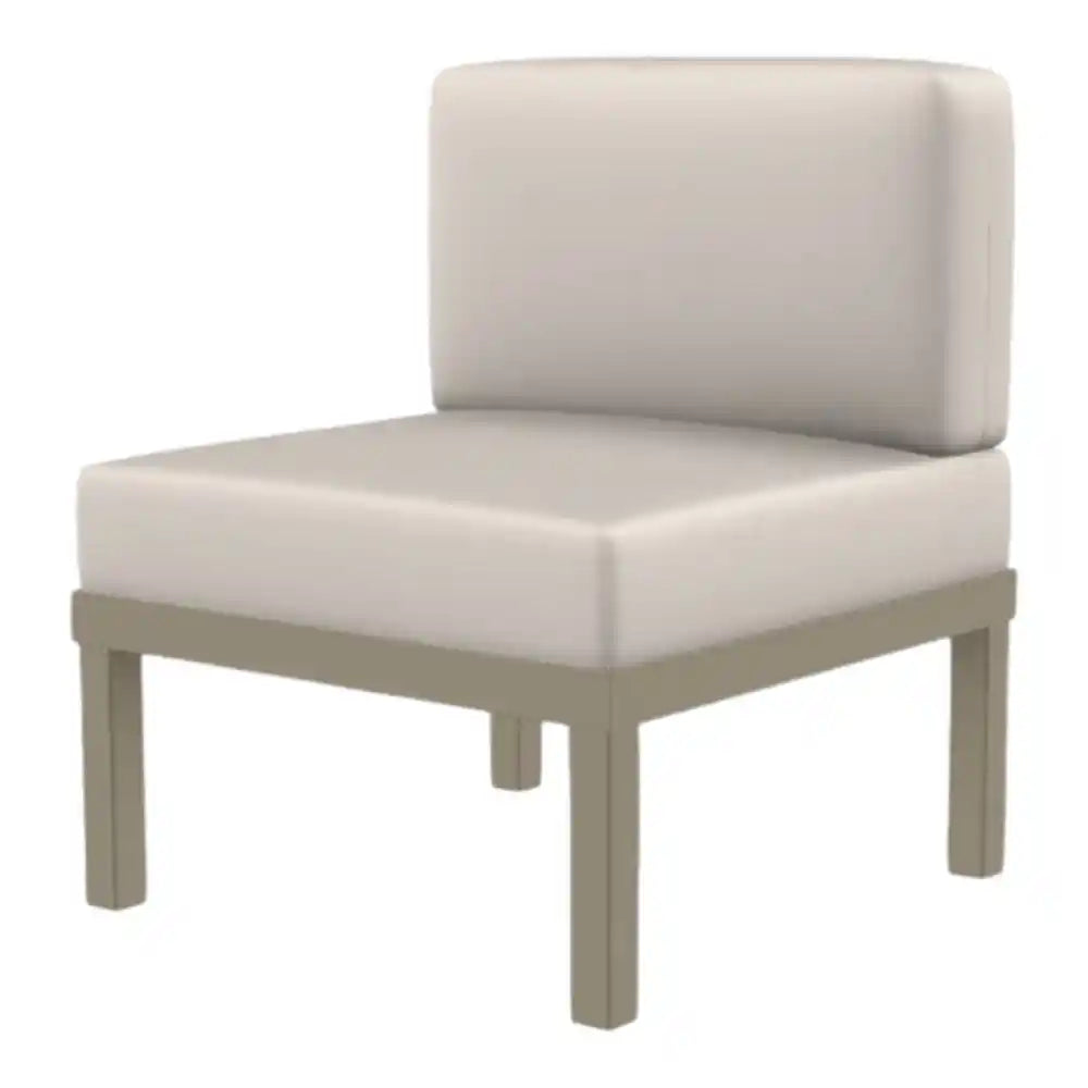Larssen Deep Seat Armless Single Seat Outdoor Section