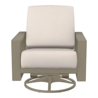Larssen Deep Seat Cushion Swivel Outdoor Rocker