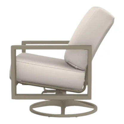 Larssen Deep Seat Cushion Swivel Outdoor Rocker
