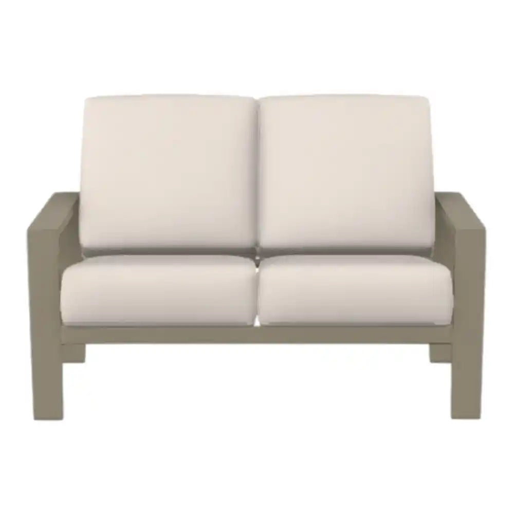 Larssen Deep Seat Two-Seat Outdoor Loveseat